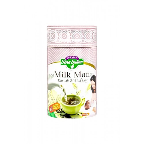 Lokman sena sultan Milk Man Karışımlı Bitkisel Çay 42’li süzen poşet 