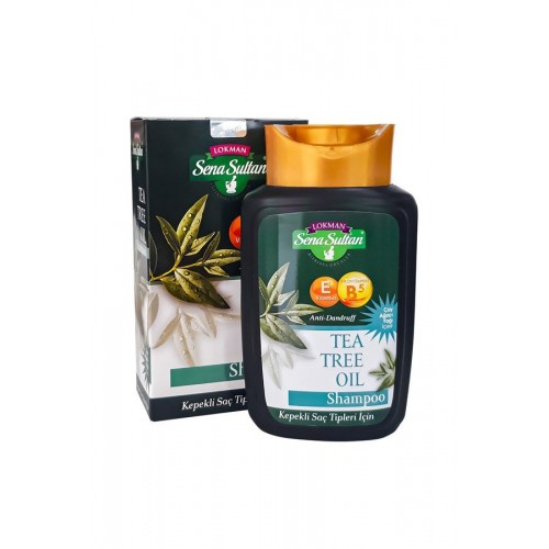 Lokman sena sultan Kepekli Saç tipleri için Tea Tree Oıl şampuan 400 ml